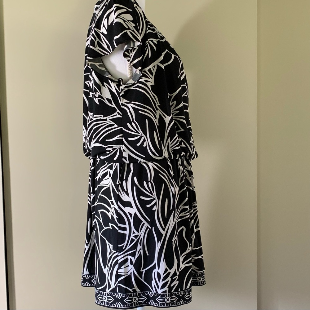 ALFANI mini  blouson dress - Picture 3 of 7